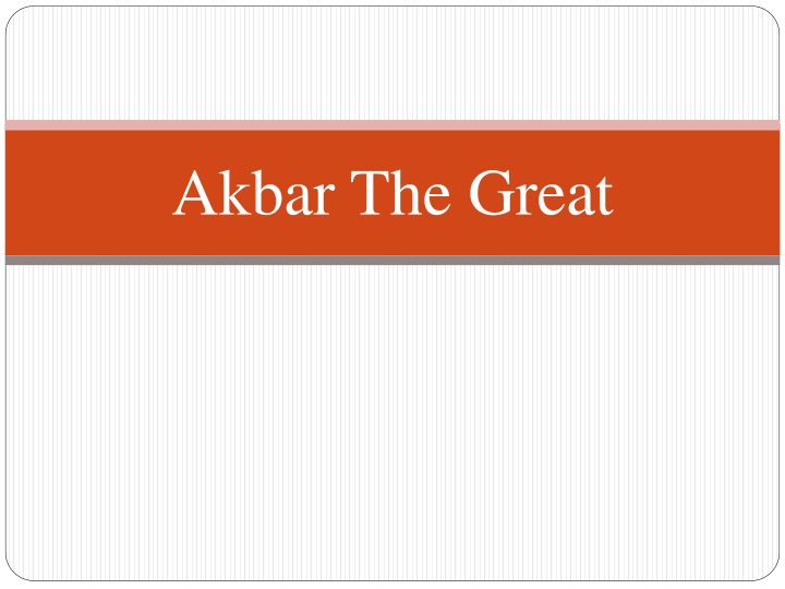 akbar the great n.w