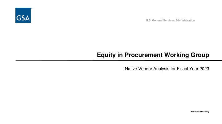 u s general services administration n.w