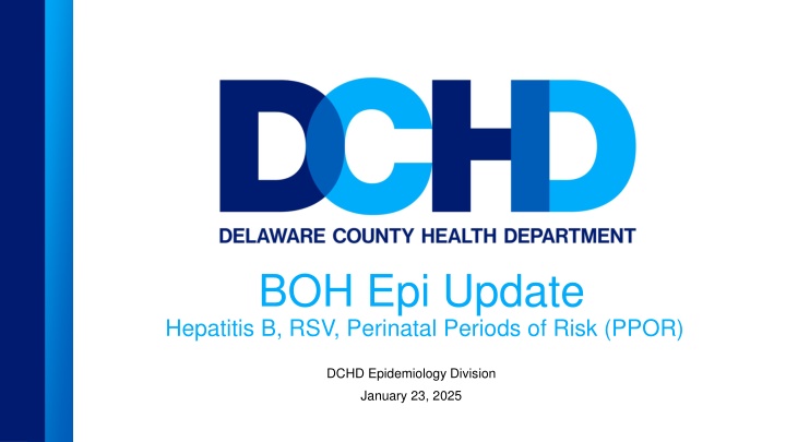 boh epi update hepatitis b rsv perinatal periods n.w