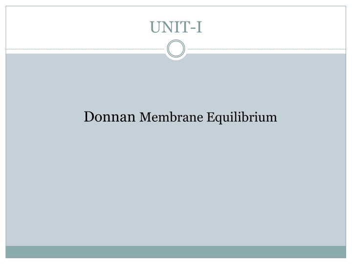 unit i n.w