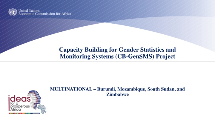 capacity building for gender statistics n.w