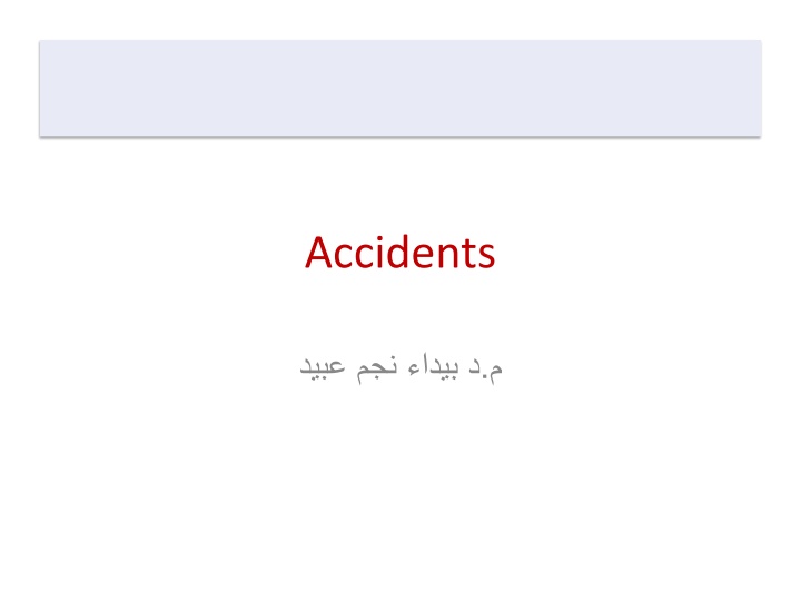 accidents n.w