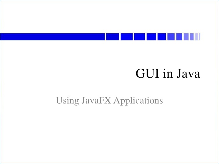 gui in java n.w