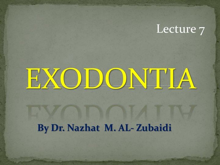 lecture 7 n.w