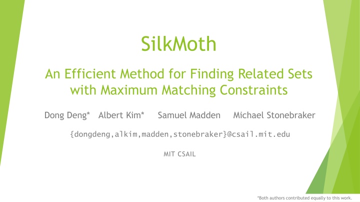 silkmoth n.w