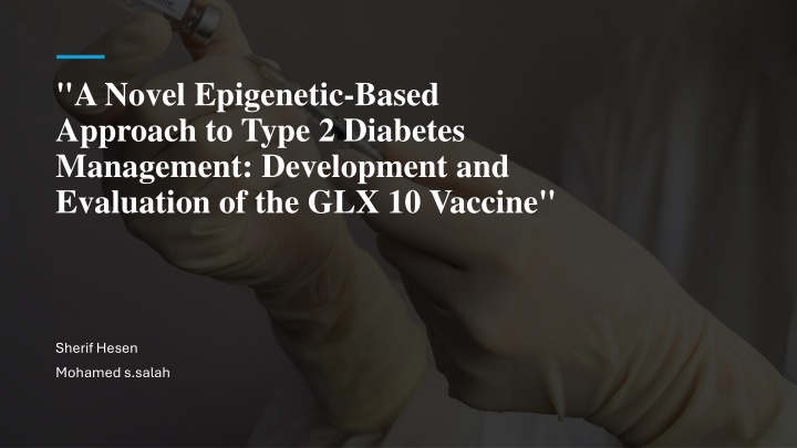 a novel epigenetic based approach to type n.w