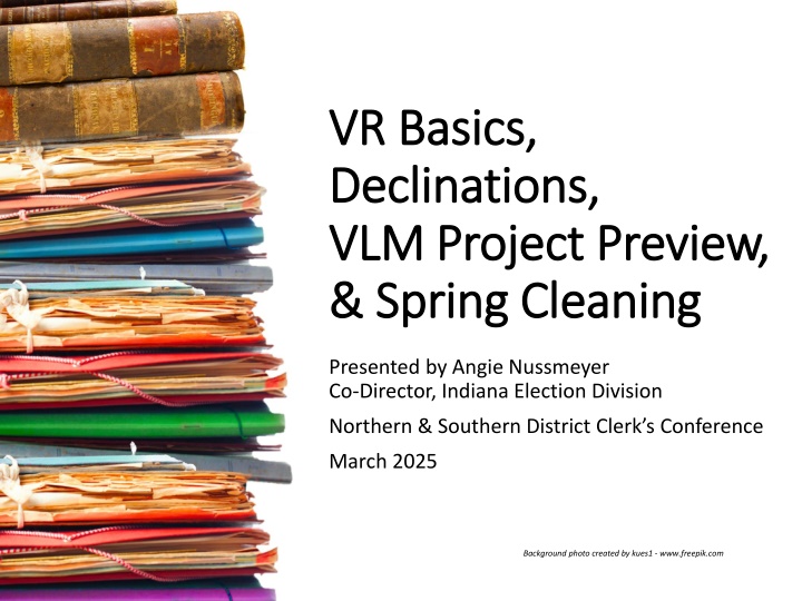 vr basics vr basics declinations declinations n.w