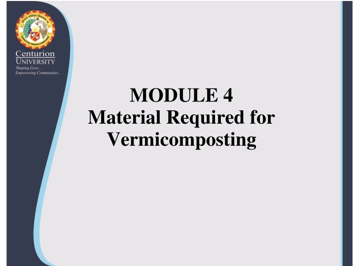 Essential Materials for Vermicomposting