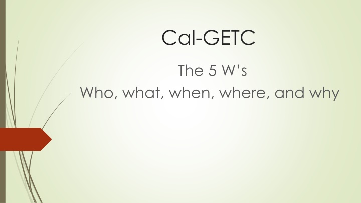 cal getc n.w