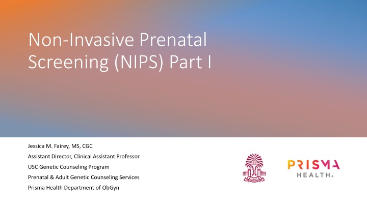 non invasive prenatal screening nips part i n.w
