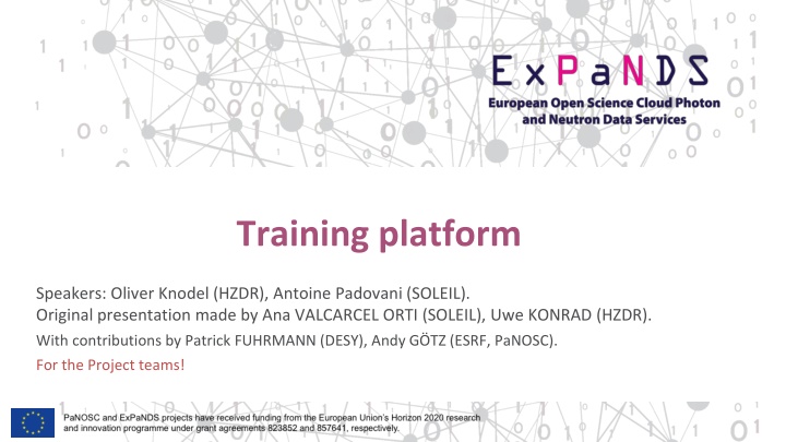 training platform n.w