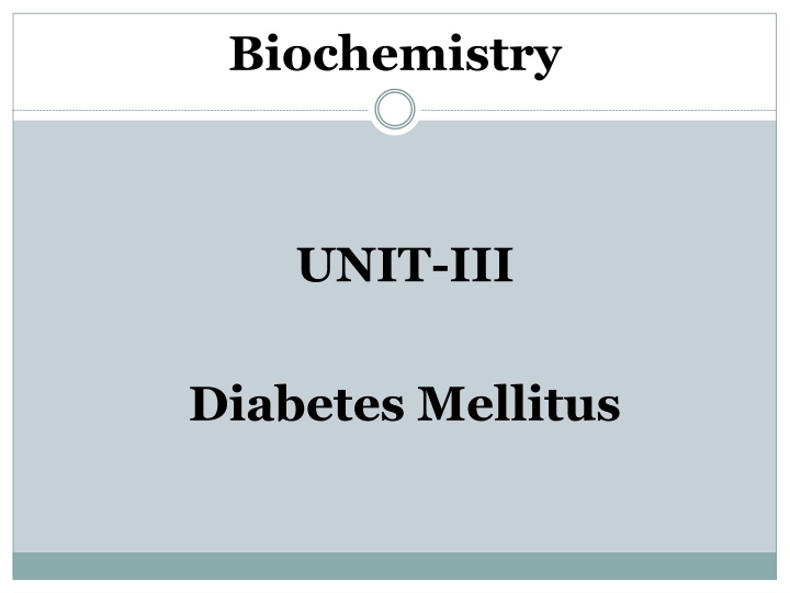 biochemistry n.w