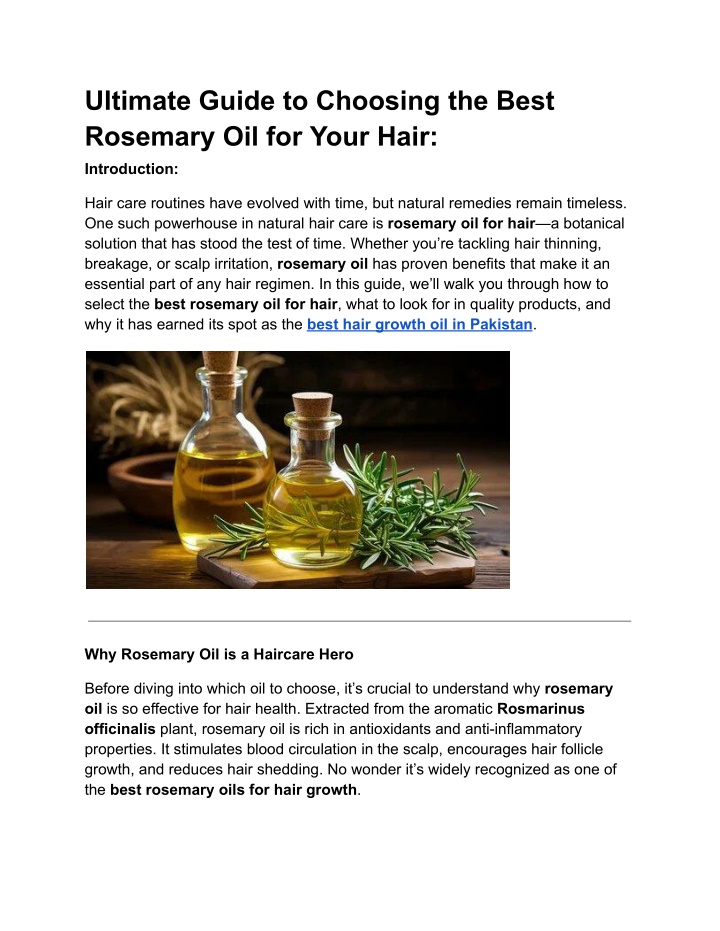 ultimate guide to choosing the best rosemary n.w