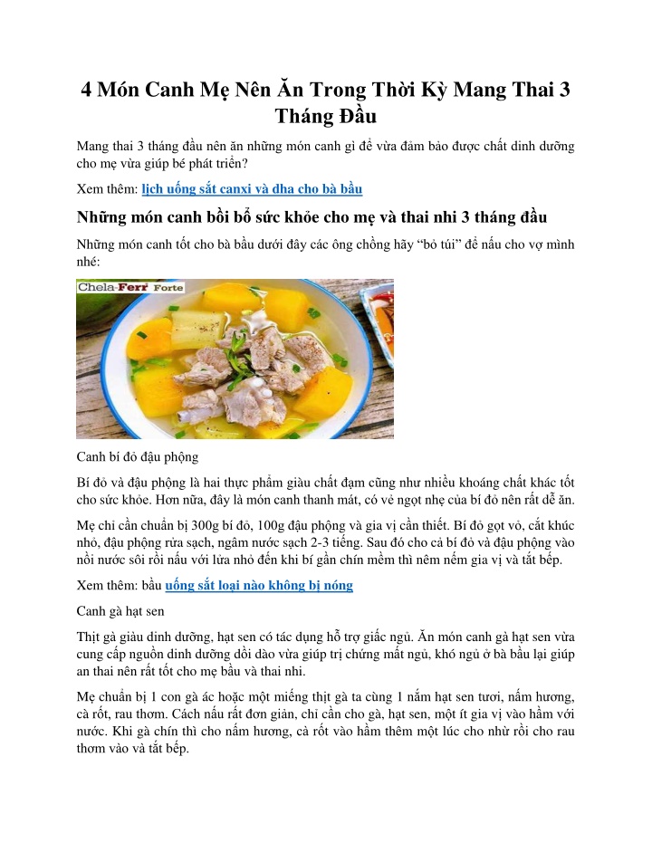 4 m n canh m n n n trong th i k mang thai n.w