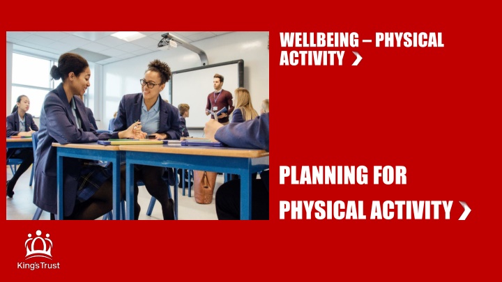 Physical Activity Planning for Wellbeing