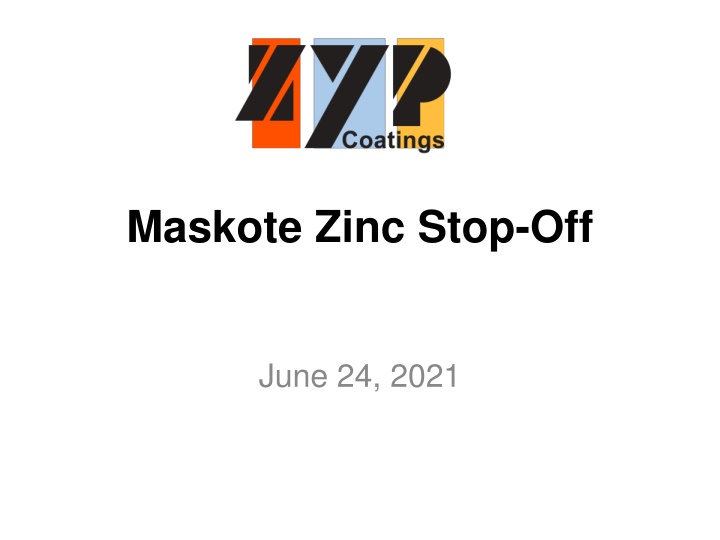 maskote zinc stop off n.w