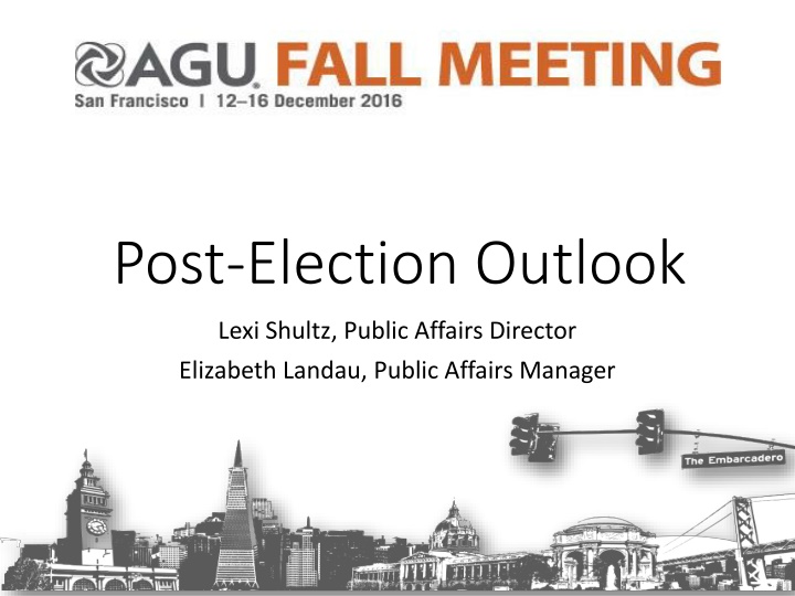 post election outlook n.w