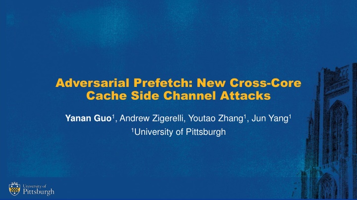adversarial prefetch new cross core cache side n.w