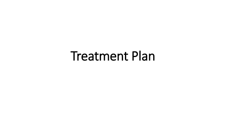 treatment plan treatment plan n.w