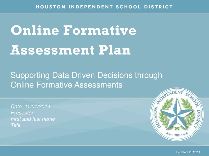 online formative assessment plan n.w