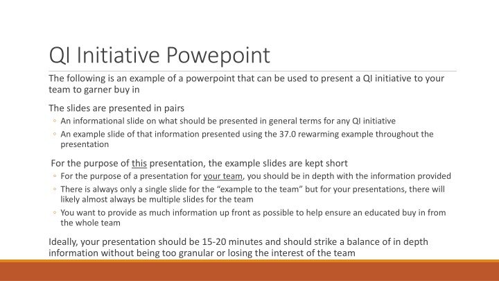 qi initiative powepoint the following n.w