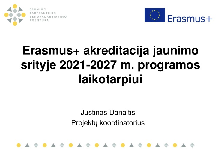 erasmus akreditacija jaunimo srityje 2021 2027 n.w
