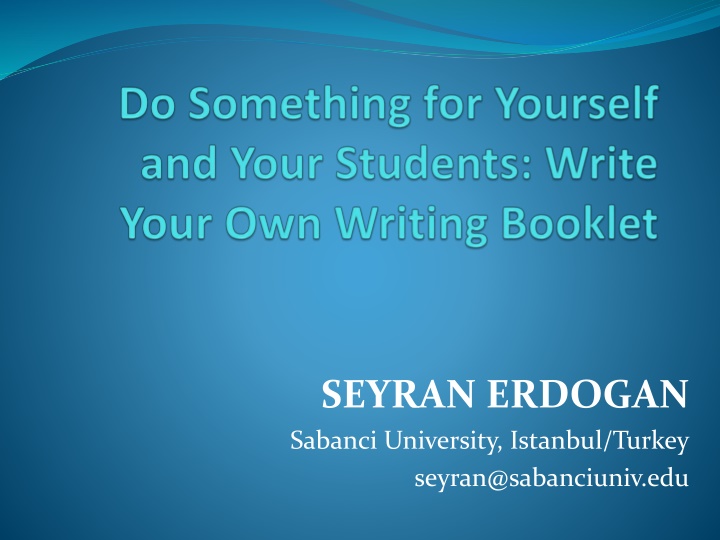 seyran erdogan sabanci university istanbul turkey n.w