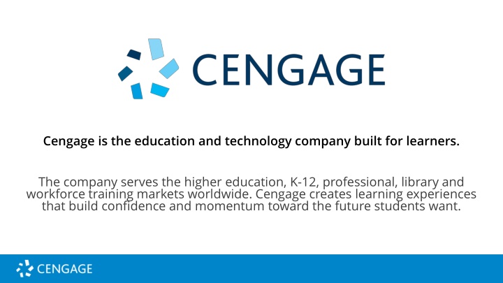 cengage is the education and technology company n.w