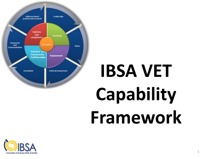 ibsa vet capability framework n.w