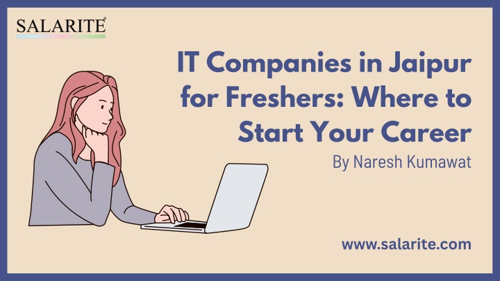 it companies in jaipur for freshers where n.w