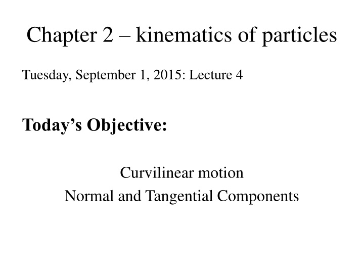 chapter 2 kinematics of particles n.w