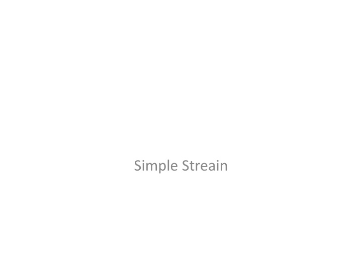 simple streain n.w