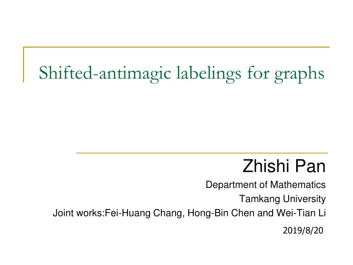 Shifted-Antimagic Labelings for Graphs: Exploration and Conjectures