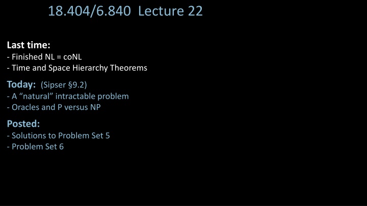 18 404 6 840 lecture 22 n.w