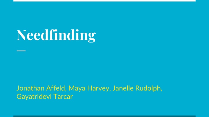 needfinding n.w