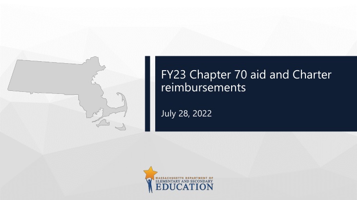 fy23 chapter 70 aid and charter reimbursements n.w