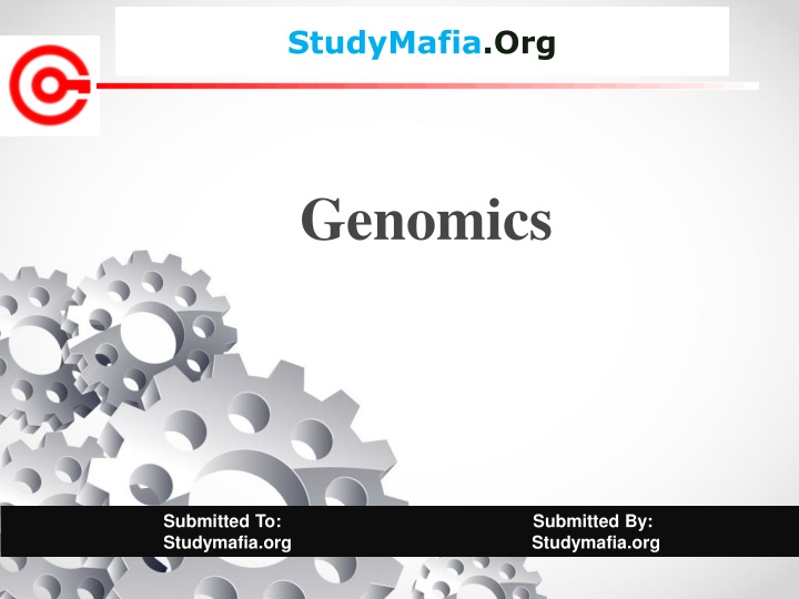 Genomics: Study & Potential