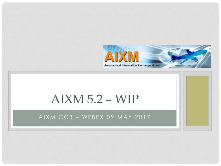 aixm 5 2 wip n.w