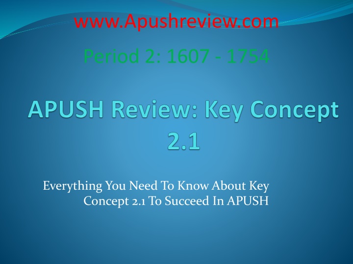 www apushreview com n.w