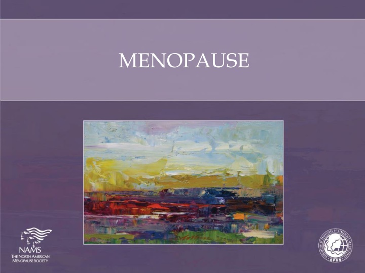 menopause n.w