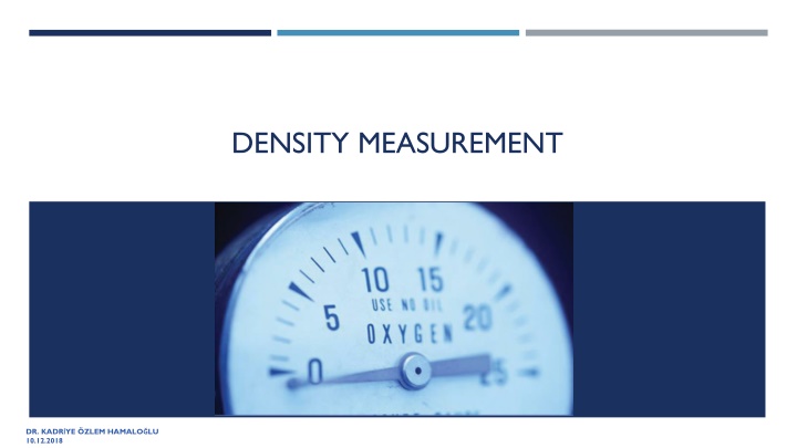 density measurement n.w