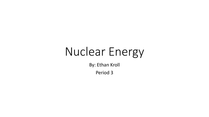 nuclear energy n.w