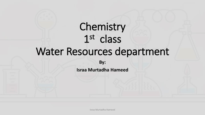 chemistry chemistry 1 1 st st class class n.w