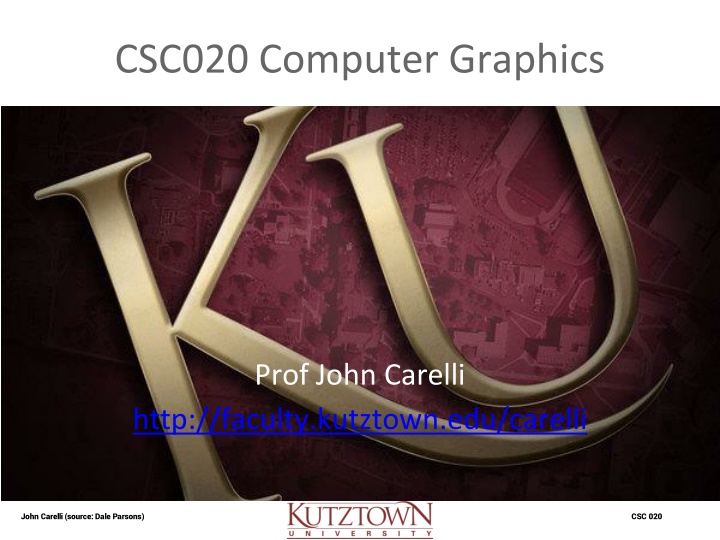 csc020 computer graphics n.w