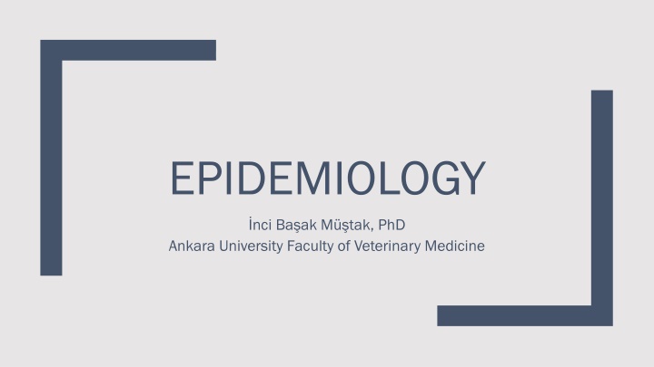 epidemiology n.w