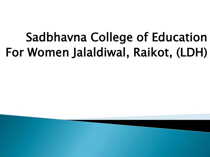 sadbhavna for women n.w