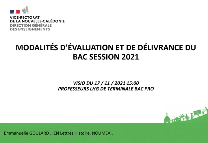 modalit s d valuation et de d livrance n.w