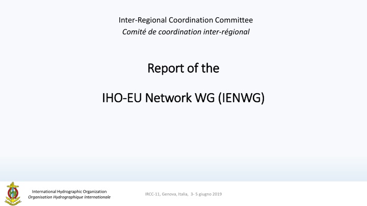inter regional coordination committee comit n.w