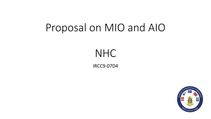 proposal on mio and aio n.w