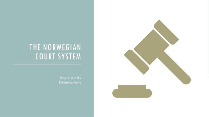 the norwegian court system n.w